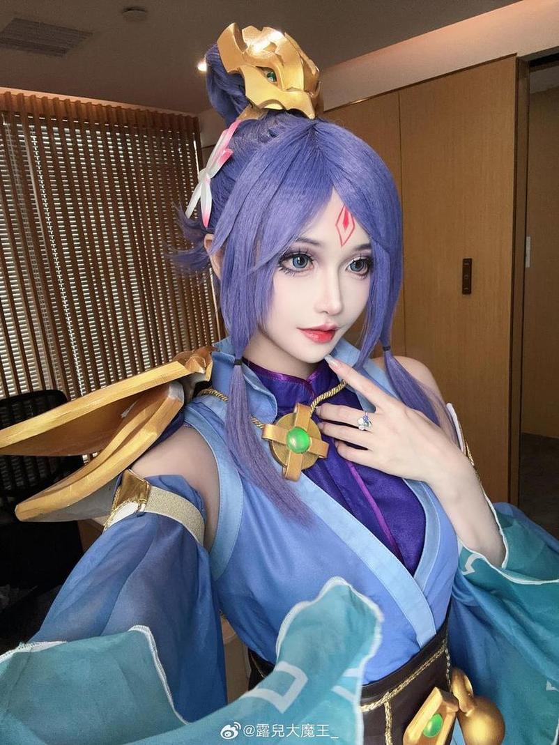 露儿大魔王cosplay貂蝉猫影cos集锦，萌趣观众一秒中拍疯狂